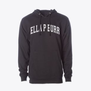 Ella P Burr School Varsity Arch Cotton Hoodie Sweatshirt