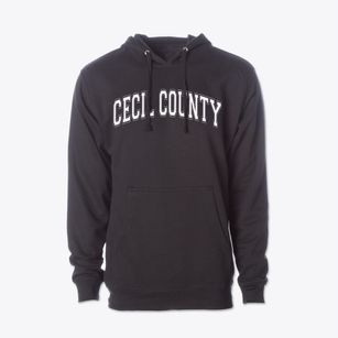 Cecil County School Of Technology Varsity Arch Cotton Hoodie Sweatshirt