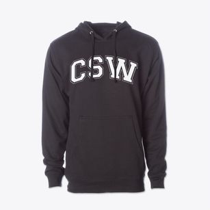 The Cambridge School Of Weston Varsity Arch Cotton Hoodie Sweatshirt