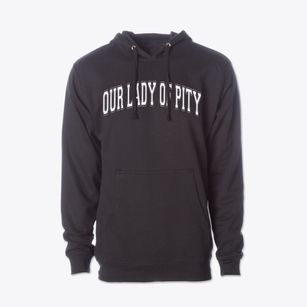 Our Lady Of Pity Parish Varsity Arch Cotton Hoodie Sweatshirt
