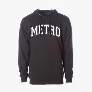 Metro Baptist School Varsity Arch Cotton Hoodie Sweatshirt