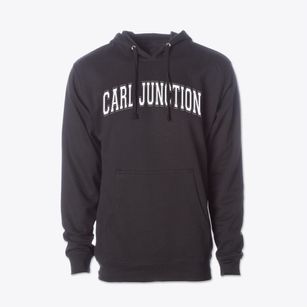 Carl Junction Primary School Varsity Arch Cotton Hoodie Sweatshirt