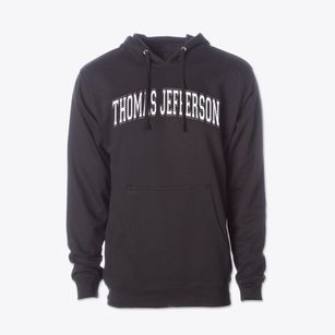 Thomas Jefferson Elementary School Varsity Arch Cotton Hoodie Sweatshirt