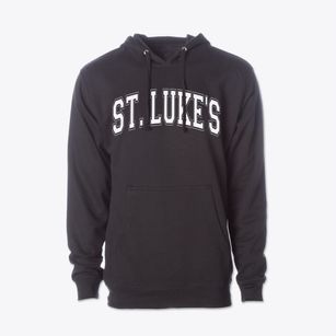 Saint Luke's Lutheran Day School Varsity Arch Cotton Hoodie Sweatshirt
