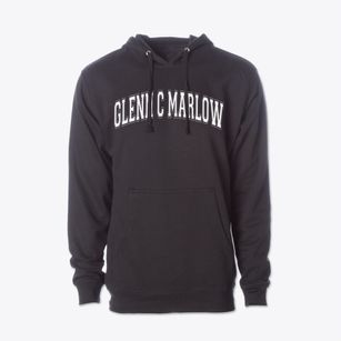 Glenn C Marlow Elementary School Varsity Arch Cotton Hoodie Sweatshirt