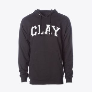 Clay High School Varsity Arch Cotton Hoodie Sweatshirt