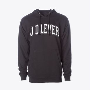 J D Lever Elementary School Varsity Arch Cotton Hoodie Sweatshirt