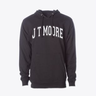 J T Moore Middle School Varsity Arch Cotton Hoodie Sweatshirt