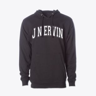 J N Ervin Elementary School Varsity Arch Cotton Hoodie Sweatshirt