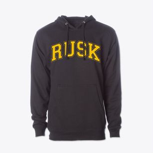 Rusk Elementary School Varsity Arch Cotton Hoodie Sweatshirt