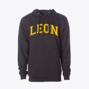 Leon Junior High School Varsity Arch Cotton Hoodie Sweatshirt