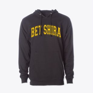 Bet Shira Early Childhood Center Varsity Arch Cotton Hoodie Sweatshirt