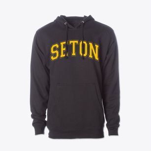 Seton Catholic Elementary School Varsity Arch Cotton Hoodie Sweatshirt