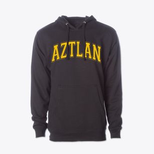 Aztlan Academy Varsity Arch Cotton Hoodie Sweatshirt