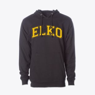 Elko Junior High School Varsity Arch Cotton Hoodie Sweatshirt