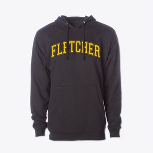 The Fletcher School Varsity Arch Cotton Hoodie Sweatshirt