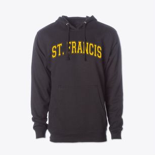 St. Francis Parish School Varsity Arch Cotton Hoodie Sweatshirt