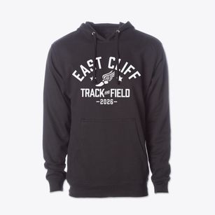 East Cliff Elementary School Track and Field Cotton Hoodie Sweatshirt