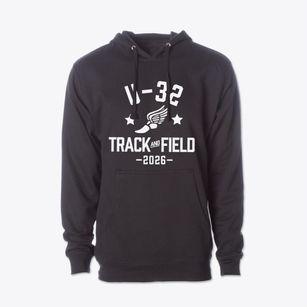 U-32 High School Track and Field Cotton Hoodie Sweatshirt