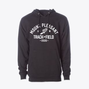 Mount Pleasant Christian School Track and Field Cotton Hoodie Sweatshirt