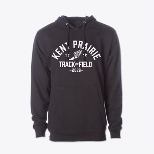 Kent Prairie Elementary School Track and Field Cotton Hoodie Sweatshirt