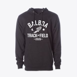 Balboa High School Track and Field Cotton Hoodie Sweatshirt