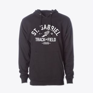 Saint Gabriel Middle School Track and Field Cotton Hoodie Sweatshirt