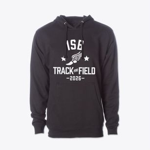 International School Of Brussels Track and Field Cotton Hoodie Sweatshirt