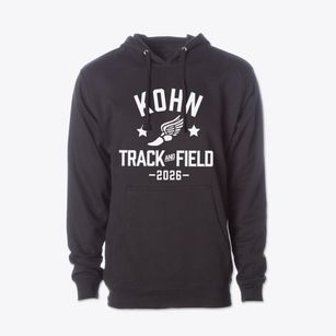 Kohn Elementary School Track and Field Cotton Hoodie Sweatshirt