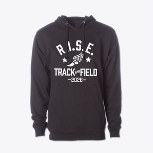 Rise Learning Center Track and Field Cotton Hoodie Sweatshirt