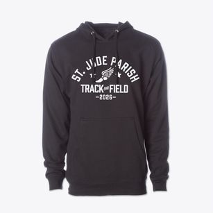 St Jude Parish Track and Field Cotton Hoodie Sweatshirt
