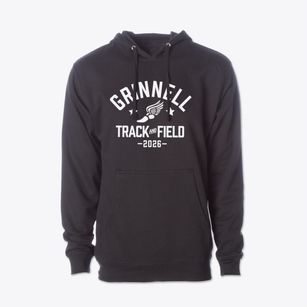Grinnell Area Christian School Track and Field Cotton Hoodie Sweatshirt