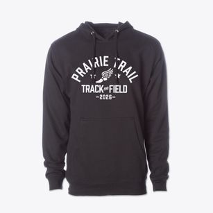 Prairie Trail Middle School Track and Field Cotton Hoodie Sweatshirt