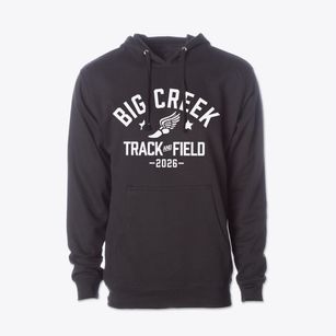 Big Creek Track and Field Cotton Hoodie Sweatshirt