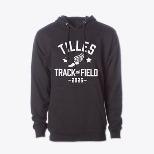 Tilles Elementary School Track and Field Cotton Hoodie Sweatshirt