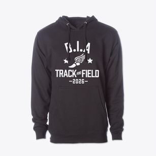 Baltimore International Academy Track and Field Cotton Hoodie Sweatshirt