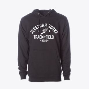 Jeremiah Burke High School Track and Field Cotton Hoodie Sweatshirt