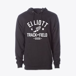 Elliott Elementary School Track and Field Cotton Hoodie Sweatshirt