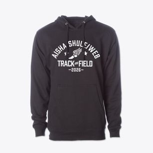 Aisha Shule/web Dubois Prep Track and Field Cotton Hoodie Sweatshirt