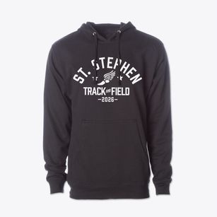 Saint Stephen School Track and Field Cotton Hoodie Sweatshirt