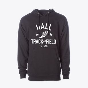 Hall Community Elementary School Track and Field Cotton Hoodie Sweatshirt
