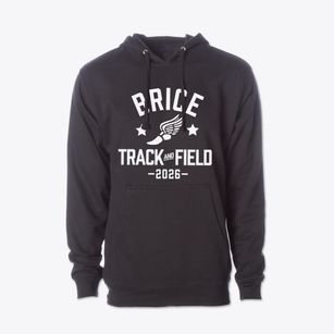 Brice Academy Track and Field Cotton Hoodie Sweatshirt
