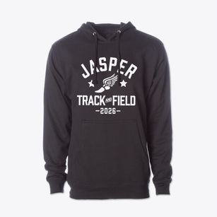 Jasper Elementary School Track and Field Cotton Hoodie Sweatshirt