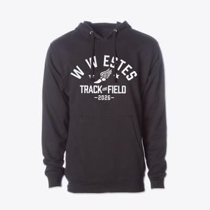 W W Estes Elementary School Track and Field Cotton Hoodie Sweatshirt