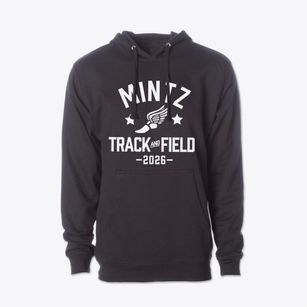 Mintz Christian Academy Track and Field Cotton Hoodie Sweatshirt