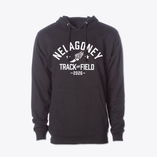 Nelagoney High School Track and Field Cotton Hoodie Sweatshirt