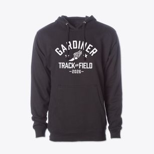 Gardiner Middle School Track and Field Cotton Hoodie Sweatshirt