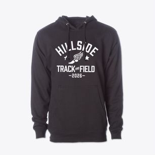 Hillside Elementary School Track and Field Cotton Hoodie Sweatshirt