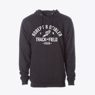 Robert B Deibler Elementary School Track and Field Cotton Hoodie Sweatshirt