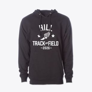 Hill Middle School Track and Field Cotton Hoodie Sweatshirt